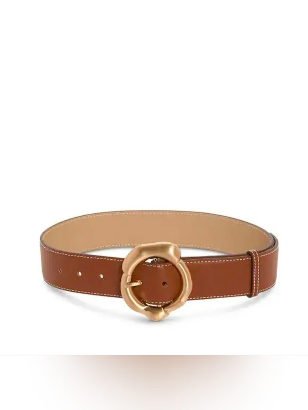 Cult Gaia Women's Meerah Leather Belt Size M/L NWT